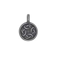 Keltischer Knoten Modeschmuck Amulett im Antik Stil